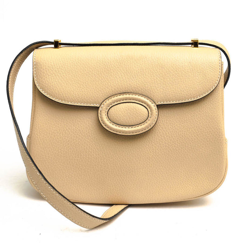 Wako Cowhide Leather Shoulder Bag Flap Closure Formal Bag Wedding Funeral
