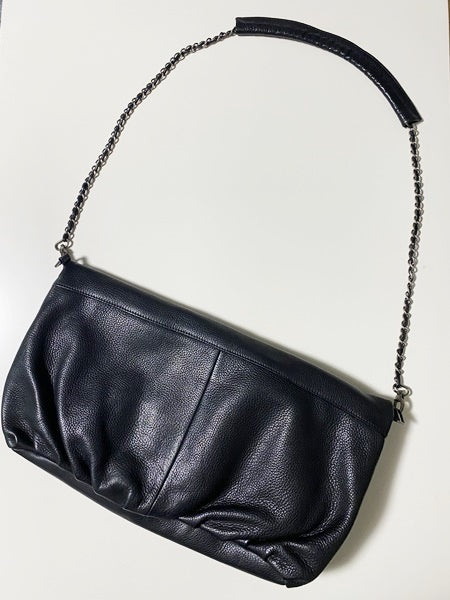 Sisii Chain Shoulder Bag Flap Leather Handbag For Women Designer Crossbody Purse
