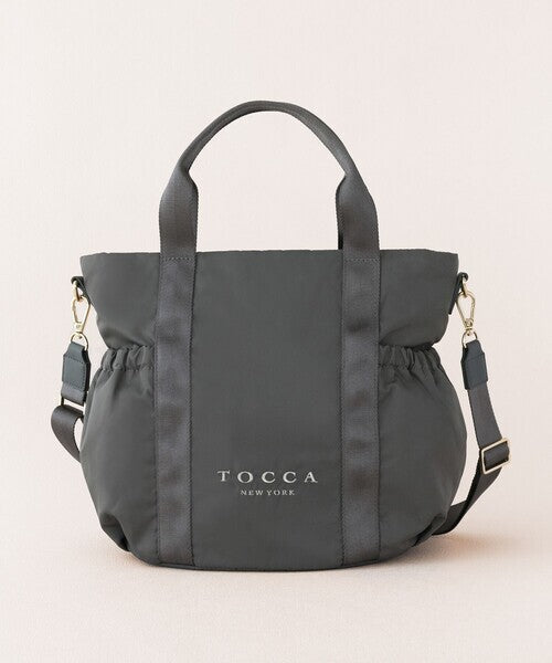 Tocca 2-way Bag Gray Womens Handbag Tote Shoulder Bag Designer Fashion Accessory