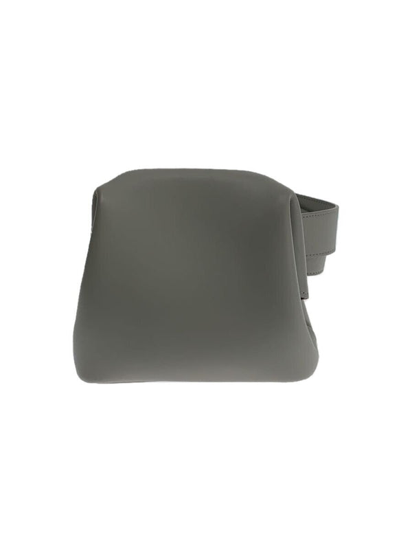 Osoimini Brot Leather Shoulder Bag Gray Womens Crossbody Everyday Carry Bag