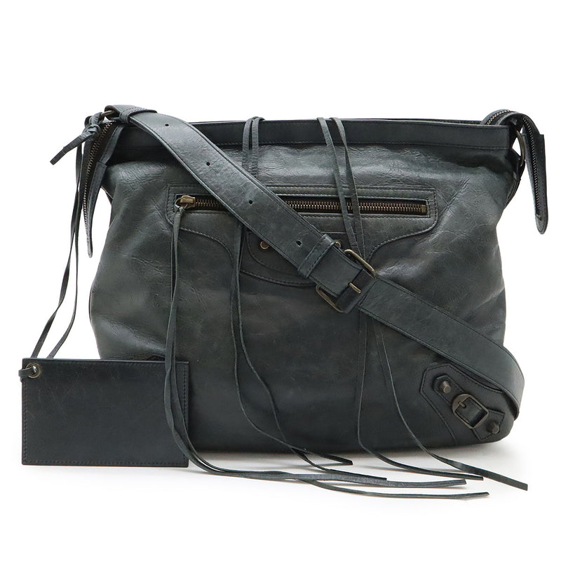The Messenger Shoulder Bag 177289 Leather Crossbody Bag