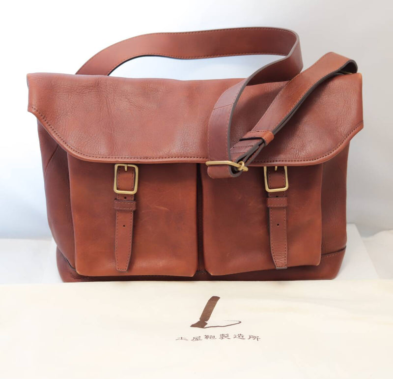 Vehicle Half Flap Shoulder Bag Large B4 Men/women Everyday Carry