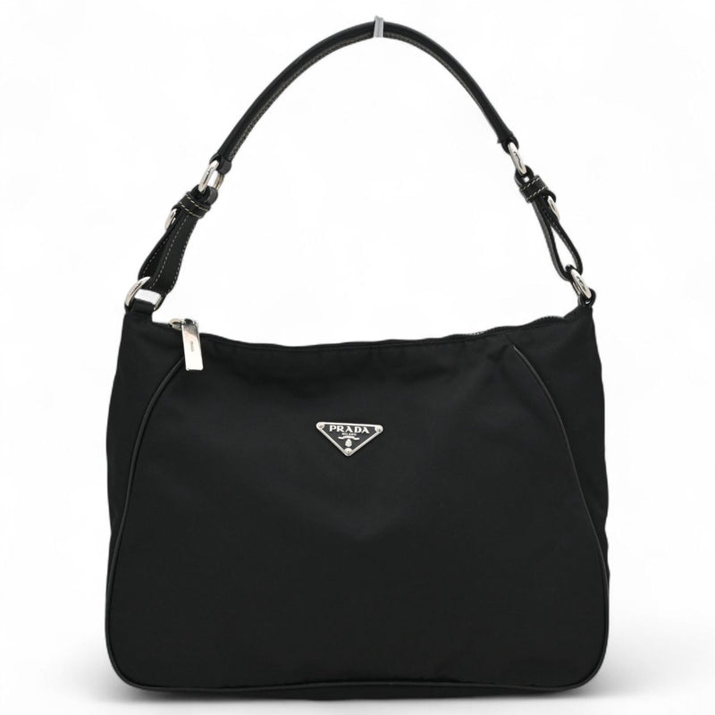 Prada Tessuto Nylon One Shoulder Handbag Pr8835er Grade B Designer Purse Casual