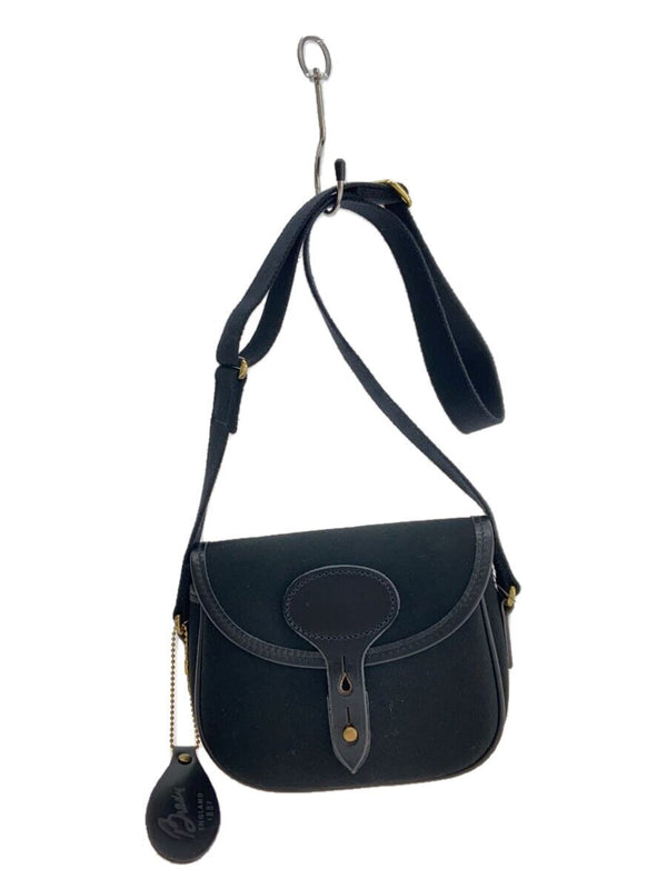 Brady Colne Mini Shoulder Bag Black Canvas Solid Color Casual Everyday Carry