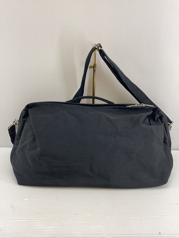 Tricot Comme Des Garcons Shoulder Bag Boston Bag Black Leather Interior Flaw