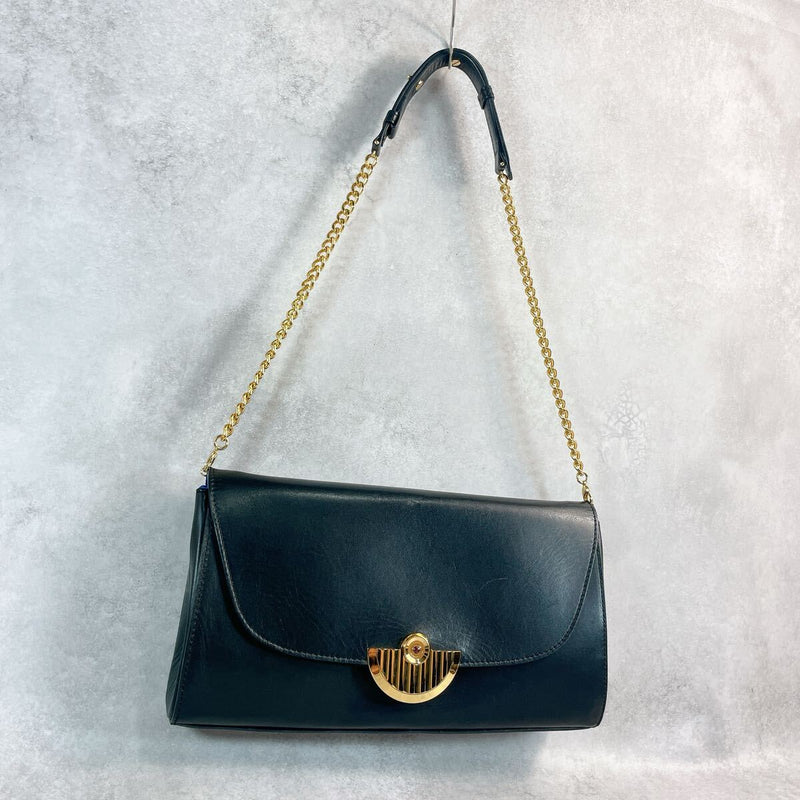 Wako Ginza Wako Shoulder Bag Leather Formal Bag Elegant Clutch Purse