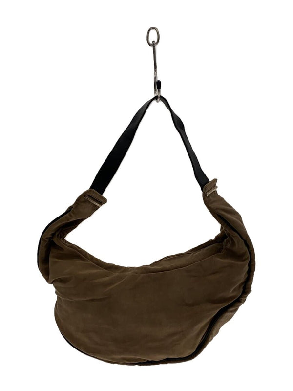 Shoulder Bag Beige Leather Discoloration Dirt Womens Designer