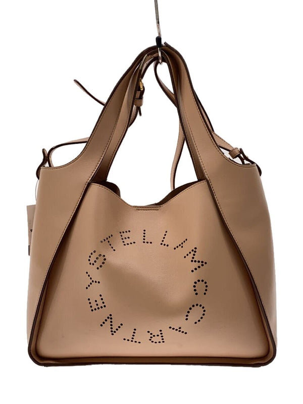 Stella Mccartney Shoulder Bag Pink Leather Designer Handbag Womens Fashion