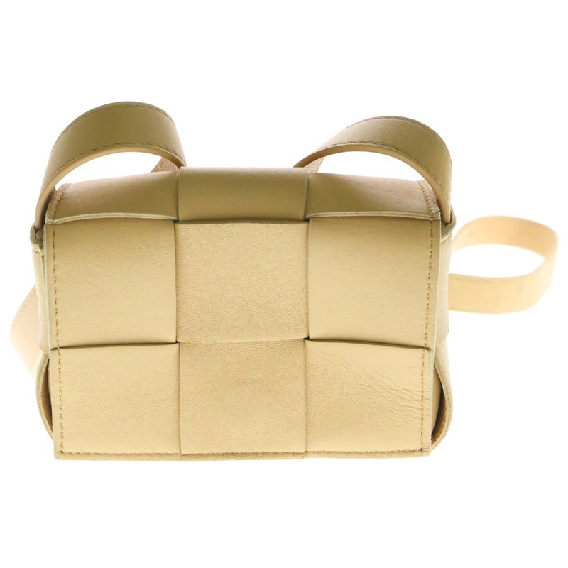 Candy Cassette Maxi Intrecciato Shoulder Bag Mini Bag Beige