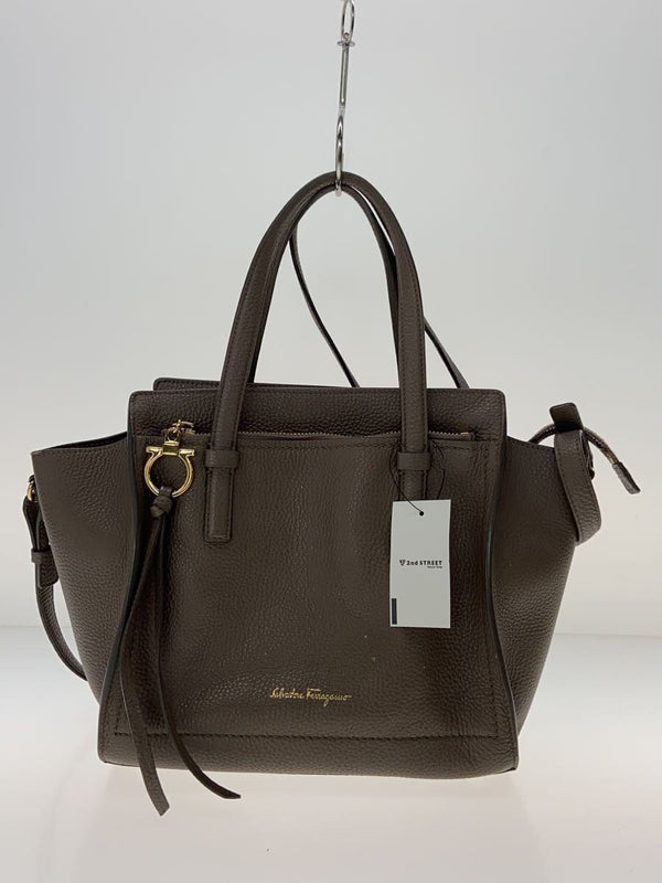 Amy Leather Gry Gray Tote Bag Designer Handbag Womens