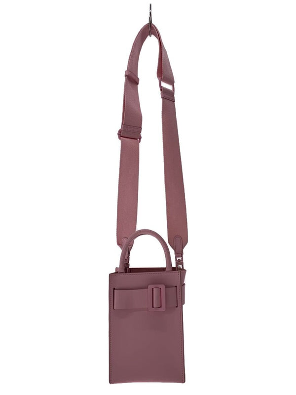 Boyy Shoulder Bag Pink Leather Bobby 23 Top Handle Crossbody Designer Handbag