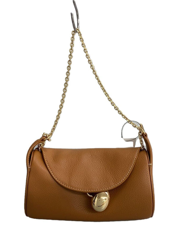 Cafuné Mini Drop Duffel Bag Camel Solid Shoulder Bag Handbag Leather Travel