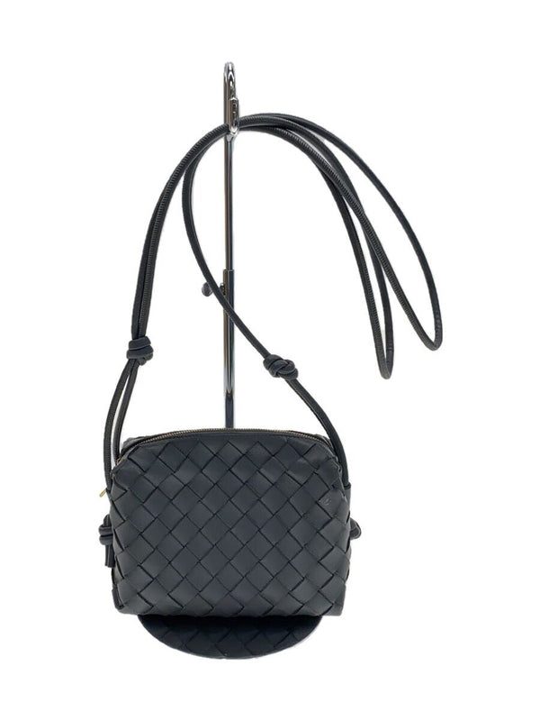 Mini Loop Camera Bag Gray Leather Shoulder Bag For Women