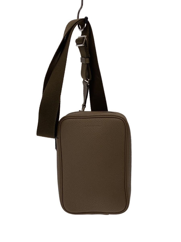 Bonaventura Shoulder Bag Plain Leather Italian Leather Crossbody Bag Everyday