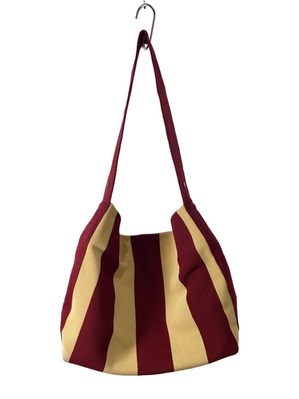 Cfcl Shoulder Bag Polyester Burgundy Border Cf008ag239 Casual Everyday Tote