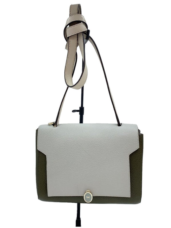 Anya Hindmarch 2-way Shoulder Bag Blue Leather Tote Designer Handbag Womens