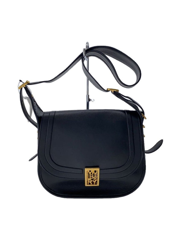 Shoulder Bag Leather Black Solid Color Designer Handbag Purse