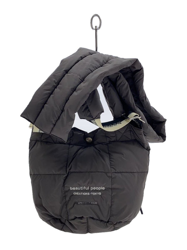 Beautiful People Shoulder Bag Nylon Gray Plain 1465611984 Everyday Carry