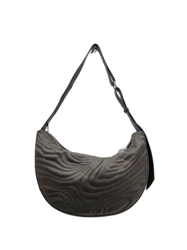 Rim.ark Shoulder Bag Khaki Leather Designer Handbag Solid Color Everyday Carry