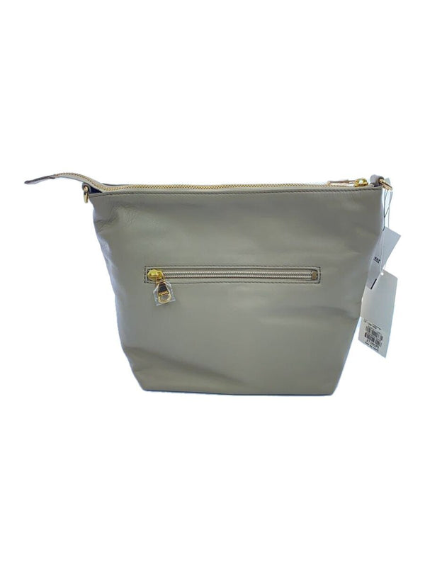 Leather Shoulder Bag Ce-1328 Soft Cowhide Beige Purse Everyday Casual