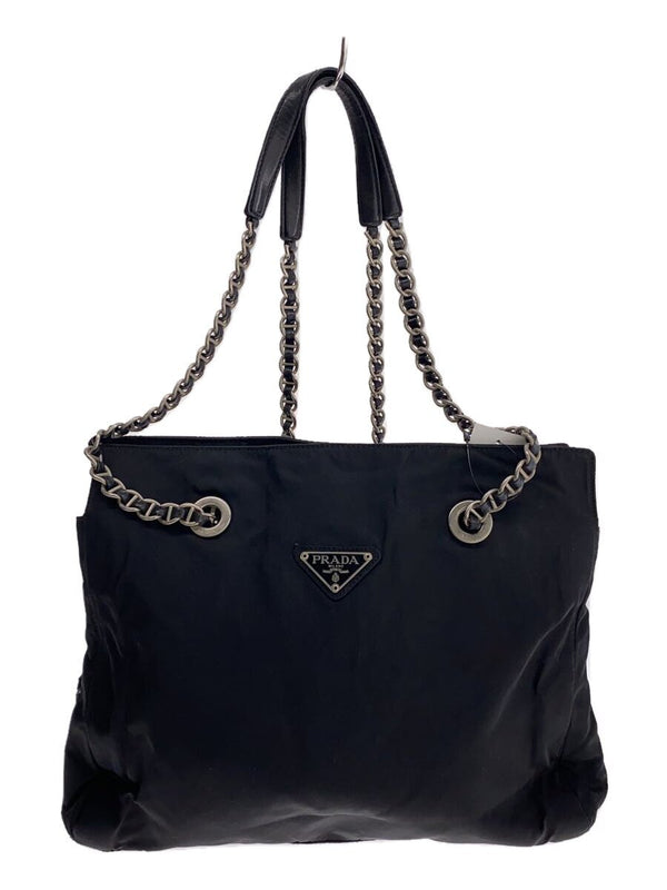Prada Shoulder Bag Nylon Black Tessuto Crossbody Classic Designer Handbag