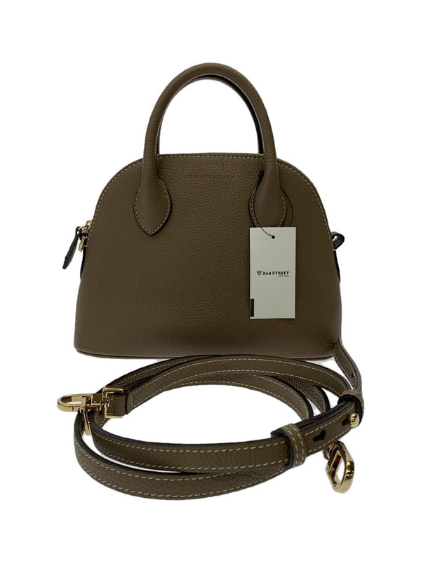 Bonaventura Shoulder Bag Leather Beige Womens Crossbody Handbag Premium Italian