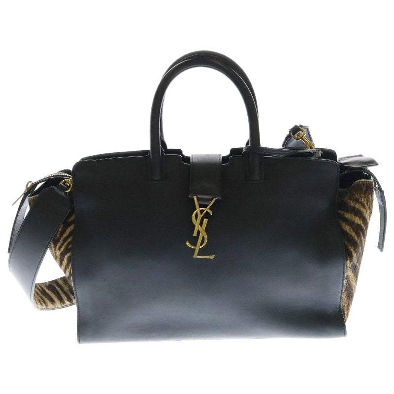 Paris Downtown Cabas 436832 2-way Bag Shoulder Bag Handbag Black