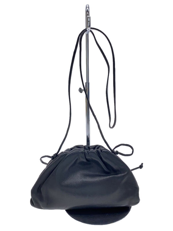 The Pouch Mini Shoulder Bag Black Leather Clutch Purse Designer