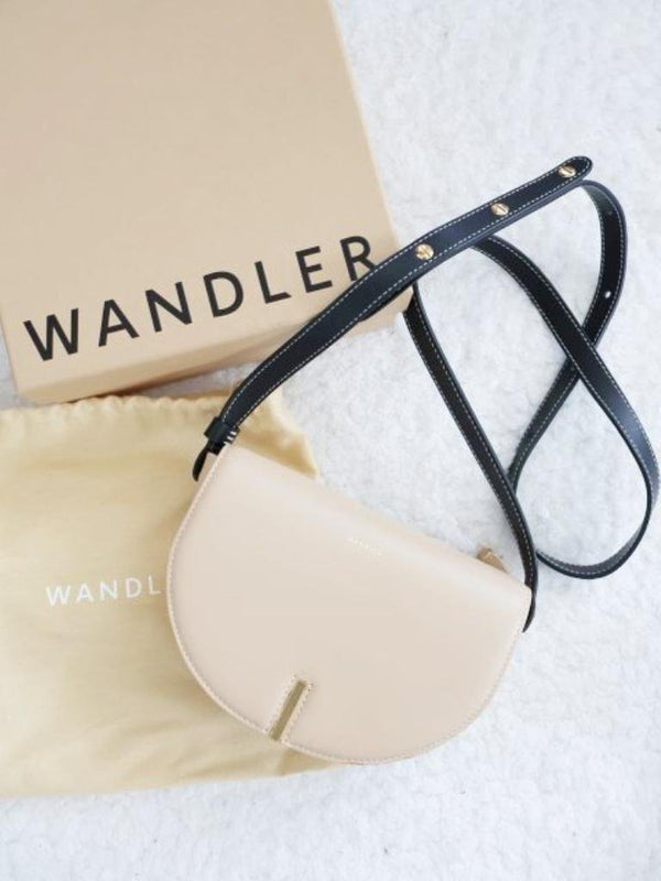 Wandler Bag 6453653 Beige Black Shoulder Bag Tomorrowland Edition. Cute Stylish