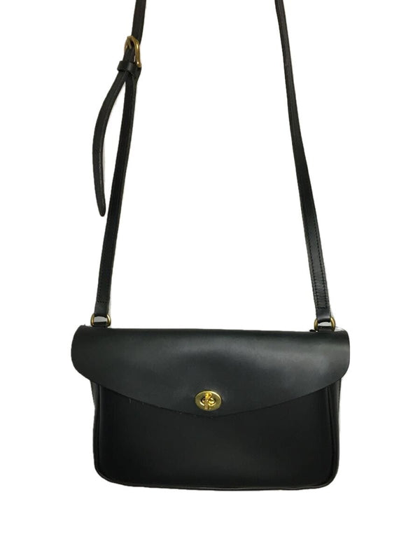 Mimi Berry Shoulder Bag Leather Black Womens Designer Handbag Crossbody