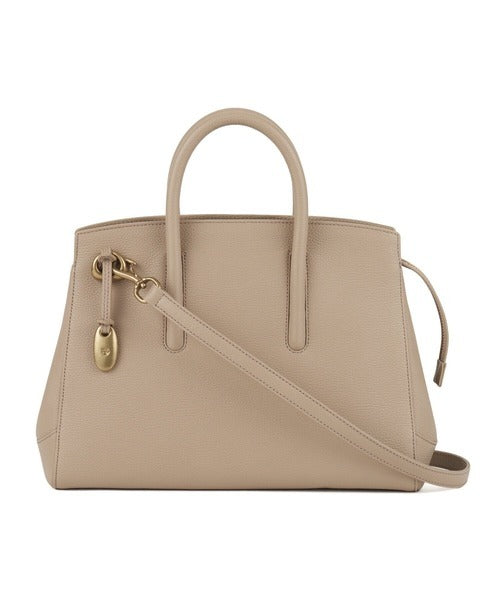 Toffloadstone 2-way Bag Beige Womens Handbag Free Size Shoulder Bag Tote Stylish