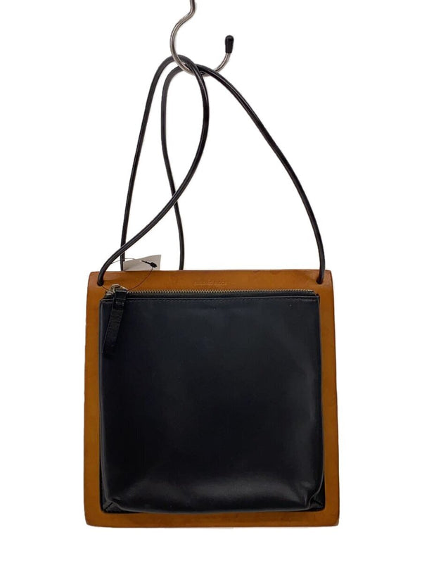 Shoulder Bag Black Leather Purse Minimalist Designer Handbag