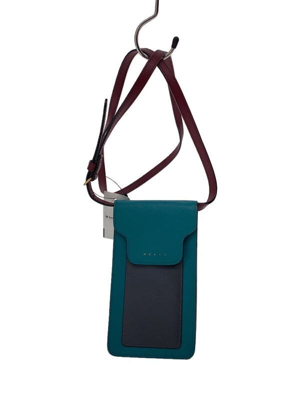 Marni Shoulder Bag Leather Multicolor Womens Designer Handbag Purse