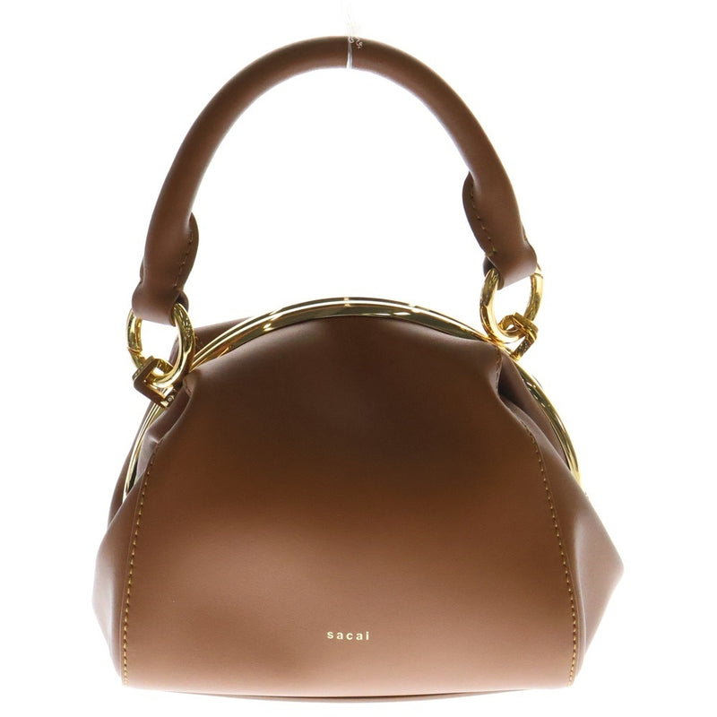 Pursket Small Bag Coin Purse 2-way Leather Shoulder Bag Handbag Brown