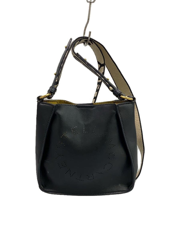 Stella Mccartney Shoulder Bag Leather Black 700084 W8542 Designer Handbag