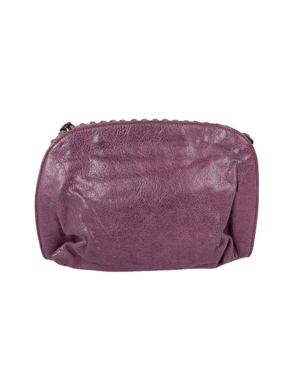 Shoulder Bag Lambskin Leather Purple 2527305011 Designer Handbag