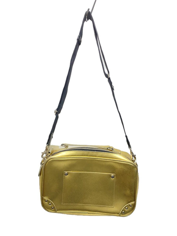 Tricot Comme Des Garcons Shoulder Bag Cowhide Leather Gold Th-k 203 Designer