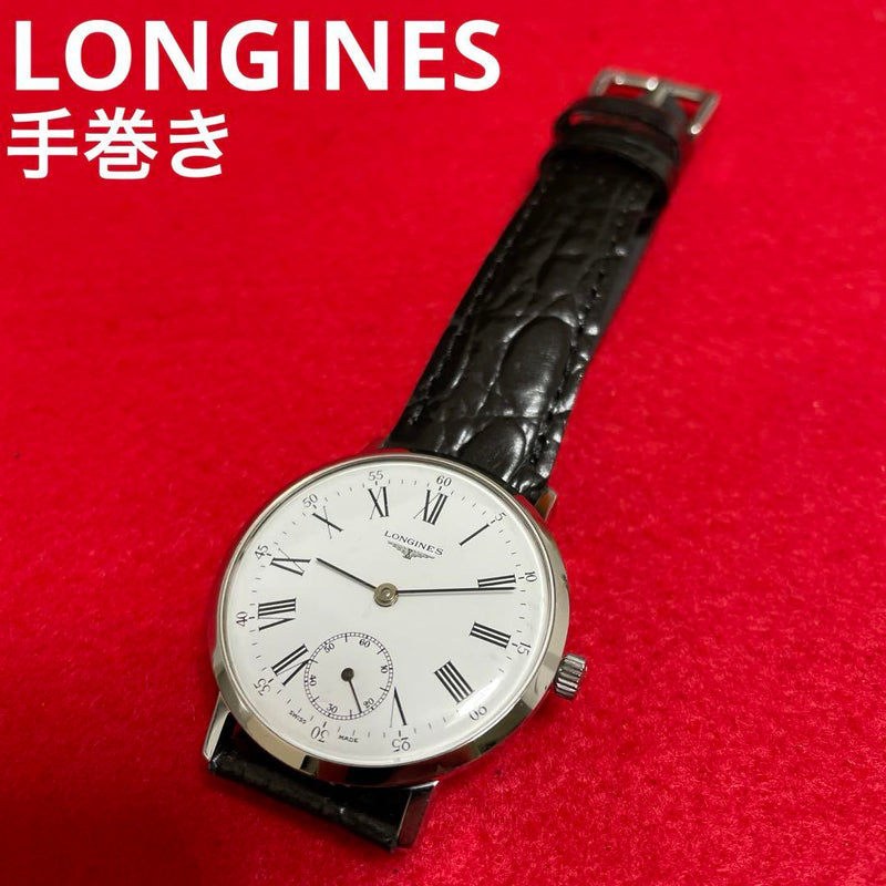 Hand-winding Watch Classic Roman Dial Dress Watch Swiss Made Mens