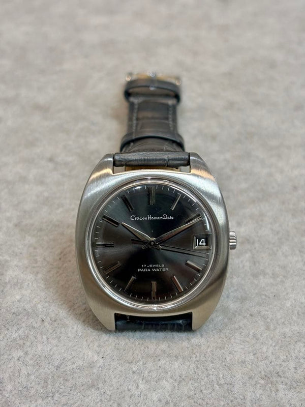 Homer Date Manual Winding Watch Antique Mens Wristwatch Collectible