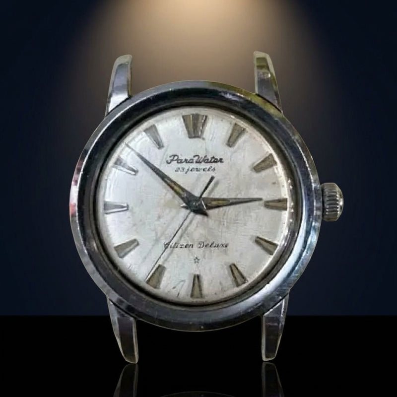 Parawater Watch Full Luminous Manual Winding Vintage Style Collectible