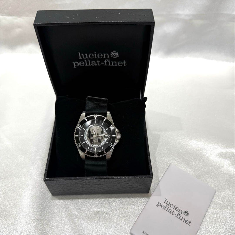 Lucien Pellat-finet  Watch Skull Luxury Wristwatch Mens Timepiece