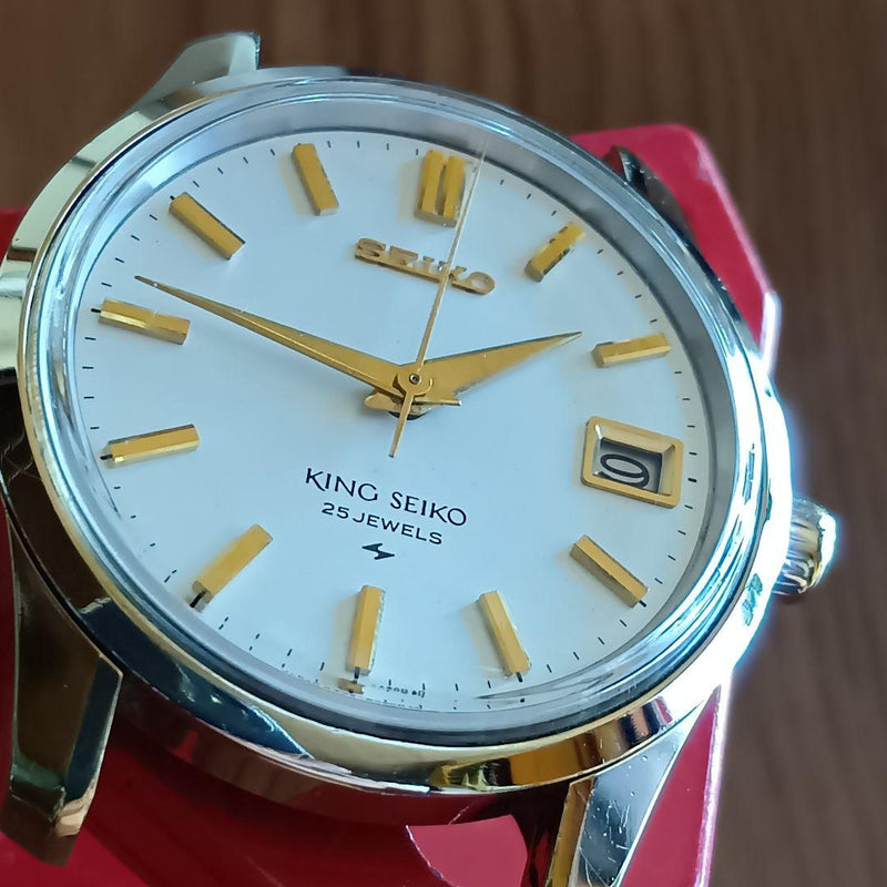 King Seiko 25 Jewels Manual Winding Watch High Accuracy Vintage Analog