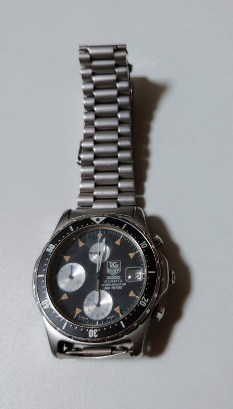 Tag Heuer 2000 Series 273.0061 Watch Parts/repair Quartz Movement Steel Case