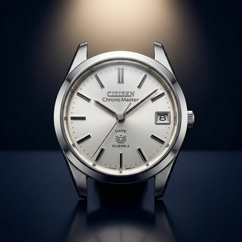 Chronomaster Watch High Accuracy Quartz Titanium Sapphire Mens Elegant