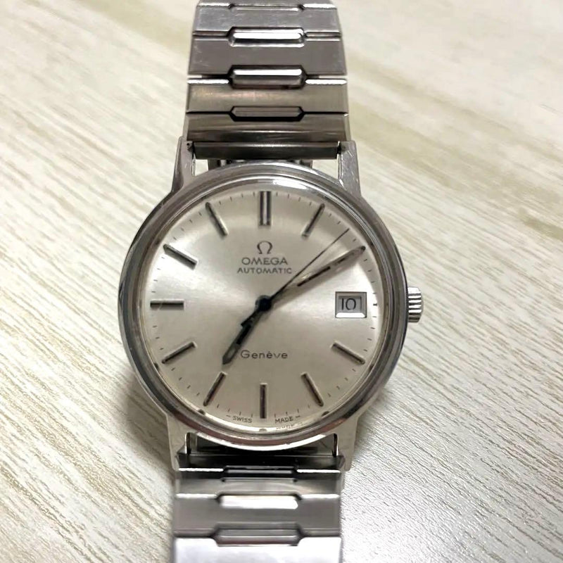 Omega Geneve Vintage Watch Swiss Made Classic Dress Watch Collectible Timepiece