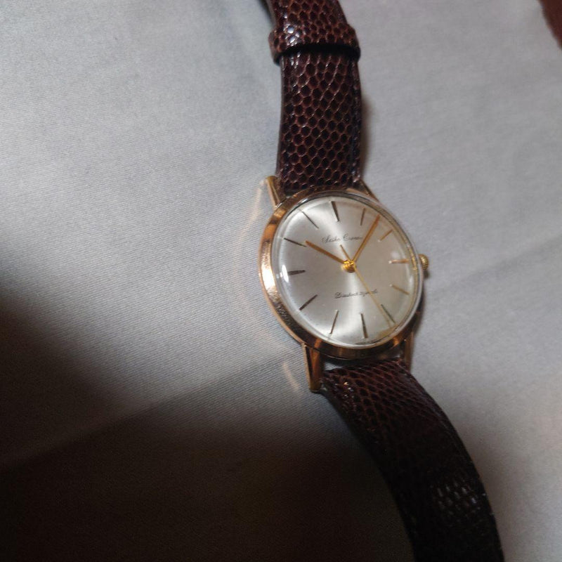 Vintage  Cronos Watch February 1965 21 Jewels Hand-wound Mechanical Dress