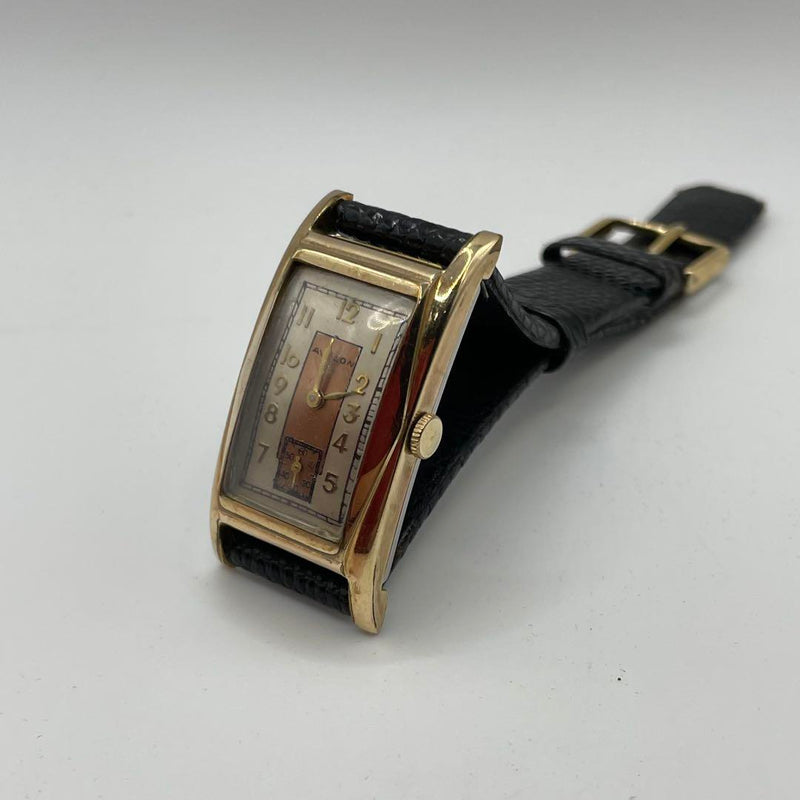 Acalon Rectangular Hand-wound Watch Mechanical Movement Classic Style Dress