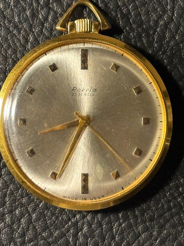 Pocket Watch Russian  Soviet Union Mechanical Vintage Collectible Ussr