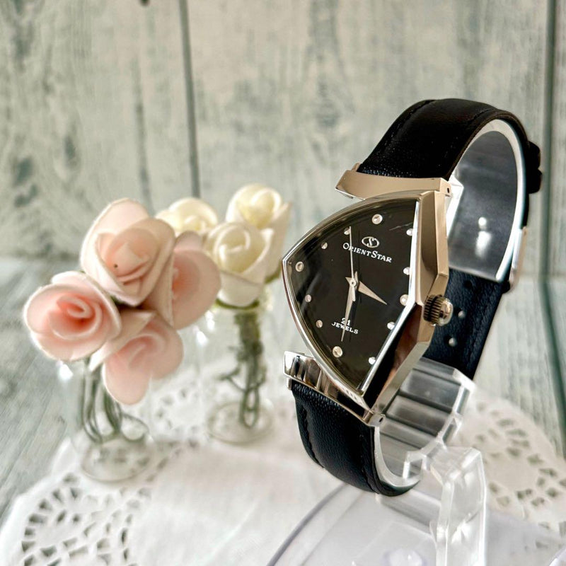 Star Watch Triangular Manual Winding Wristwatch Mechanical Dress Watch