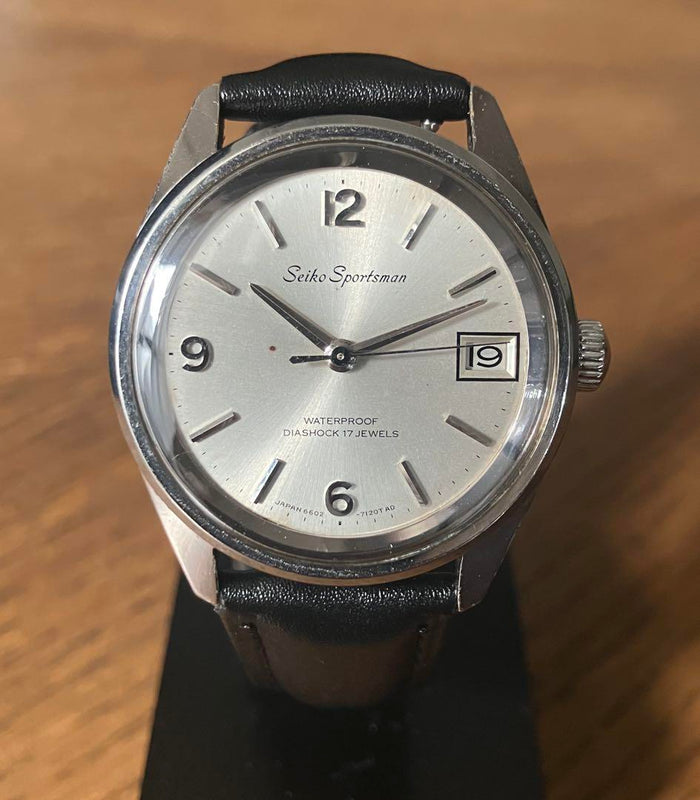 Sportsman 17 6602-7030 Hand-winding Watch Unique Dial Vintage Mens Dress